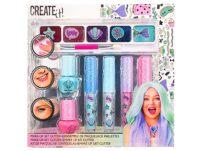 Набір дитячої косметики Create It! Русалонька, 8712916084532