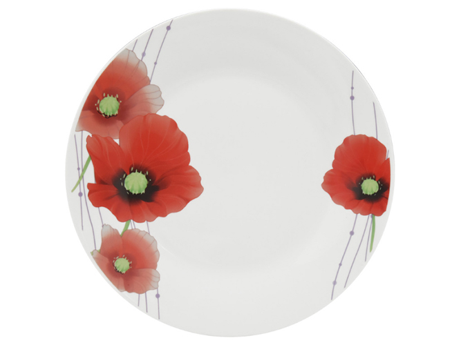 Тарілка Limited Edition Poppy, 18см, десертна, 6900068857834
