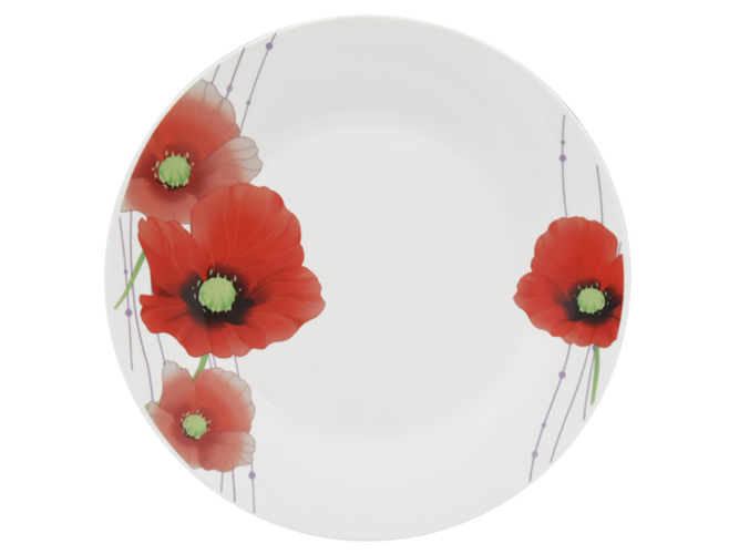 Тарілка Limited Edition Poppy, 23см, обідня, 6900068857841