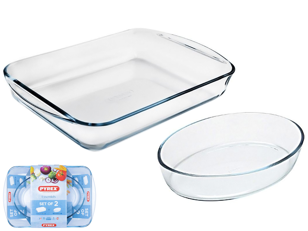 Набір форм Pyrex, 40х27см, 30х21см (ціна за набір 2 предмета) 3426470277259