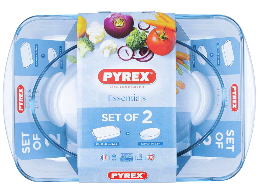Набір форм Pyrex, 40х27см, 30х21см (ціна за набір 2 предмета) 3426470277259