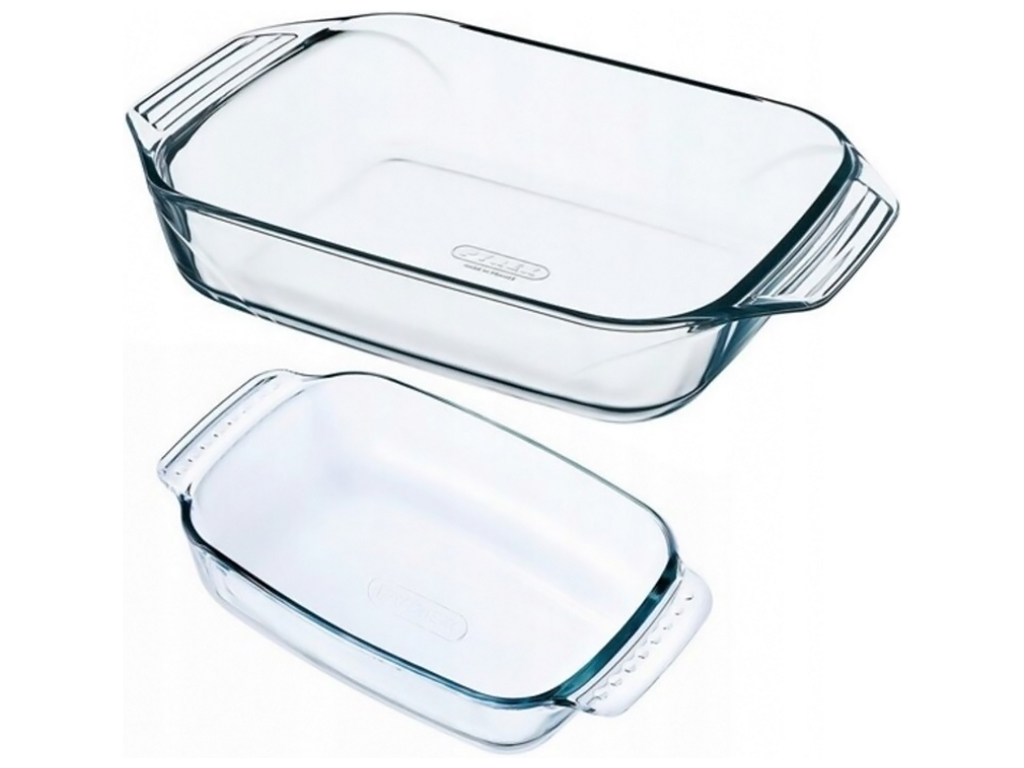 Набір форм Pyrex Classic, 39х25, 34х23см, прямокутні (ціна за набір 2 штуки) 3426470277624