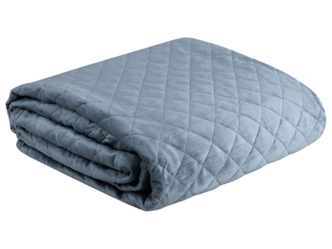 Покривало Soho Velvet Dutch Romb Azure, 200x220см, 6900069923538
