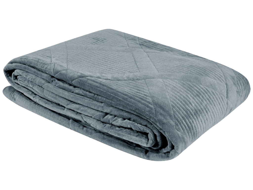 Покривало Soho VELUR Blue, 200x230см, 6900069923262