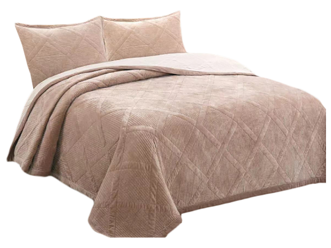 Покривало Soho VELUR Cream, 200x230см, 6900069923279