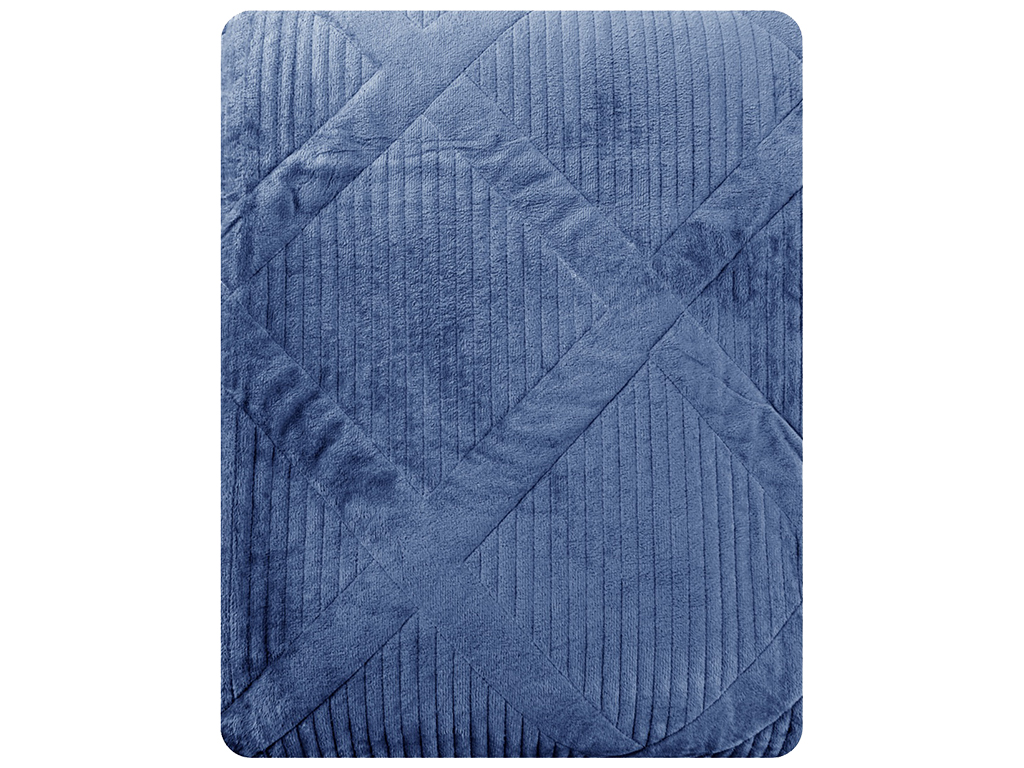 Покривало Soho VELUR Deep Blue, 200x230см, 6900069923323