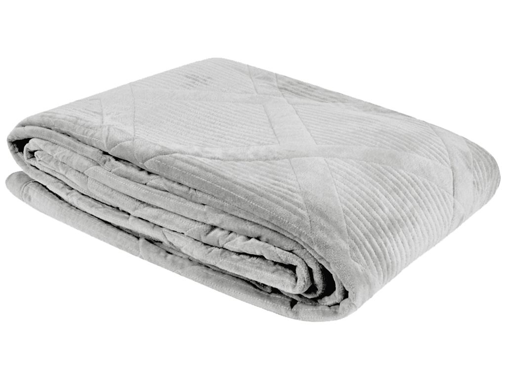 Покривало Soho VELUR Silver, 200x230см, 6900069923330