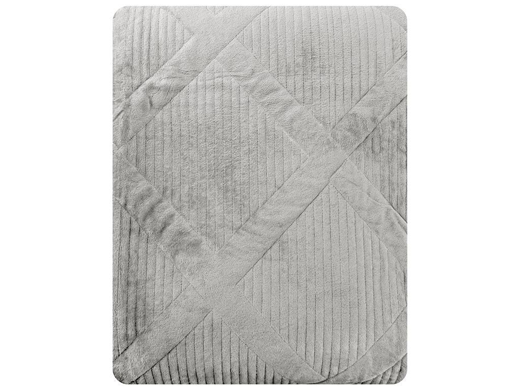 Покривало Soho VELUR Silver, 200x230см, 6900069923330