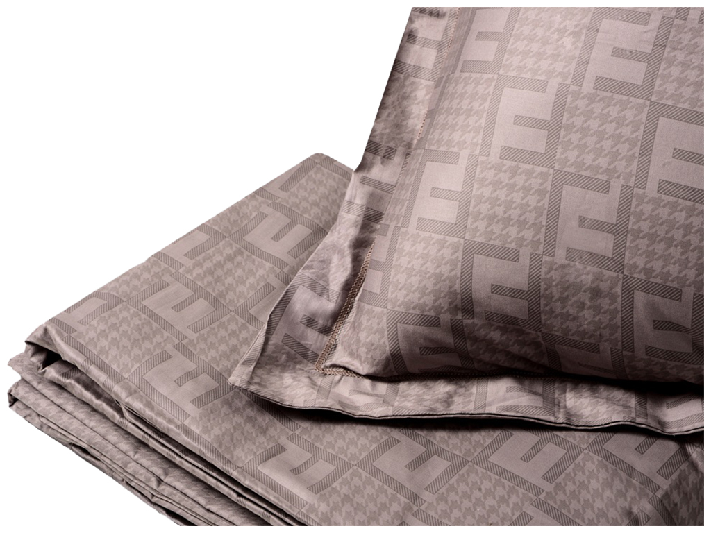 Комплект постельного белья Soho Евро Studio Geometria Beige, 200х230см, 6900069939492