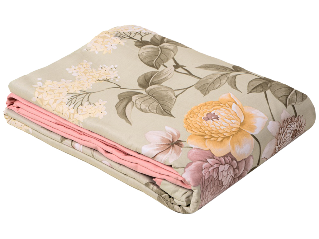 Комплект постельного белья Soho Евро Elle, 200x230см, Bouquet Olive, 6900069939836