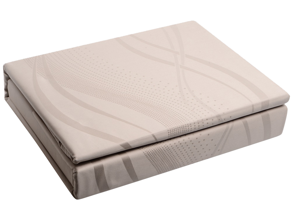 Комплект постельного белья Soho Евро Boutique, 200x230см, Wave Caramel, 6900069940047