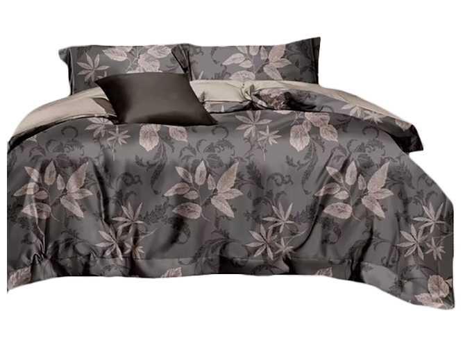 Комплект постільної білизни Soho Євро Lounge, 200x230см, Damask Brown, 6900069941808