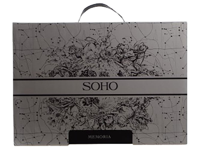 Комплект постільної білизни Soho Євро Memoria Mono Pink, 200x230см, 6900069965811