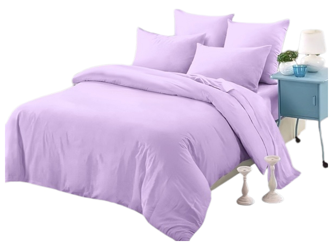 Комплект постельного белья Soho Евро Lounge One Lilac, 200х230см, 6900069989121