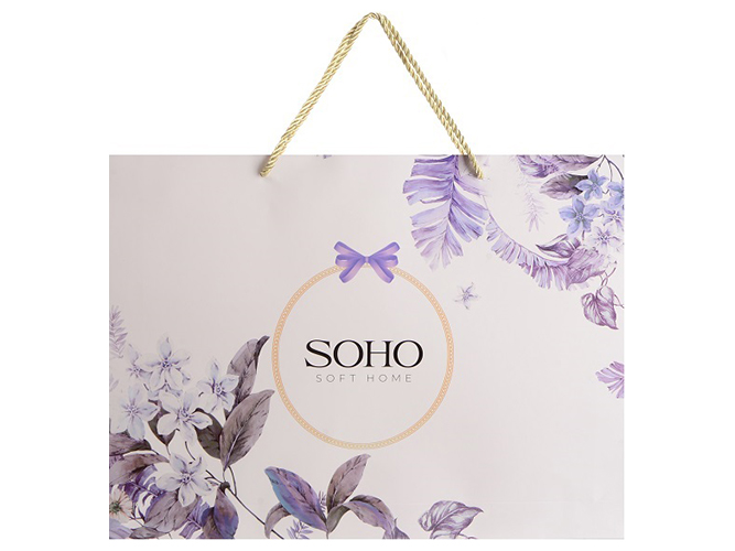 Комплект постільної білизни Soho Євро Lounge One Rose, 200х230см, 6900069989145