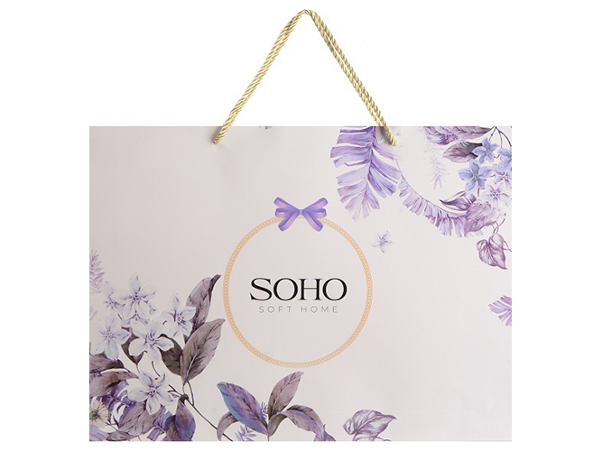 Комплект постельного белья Soho Евро Lounge One Ivory, 200х230см, 6900069989169