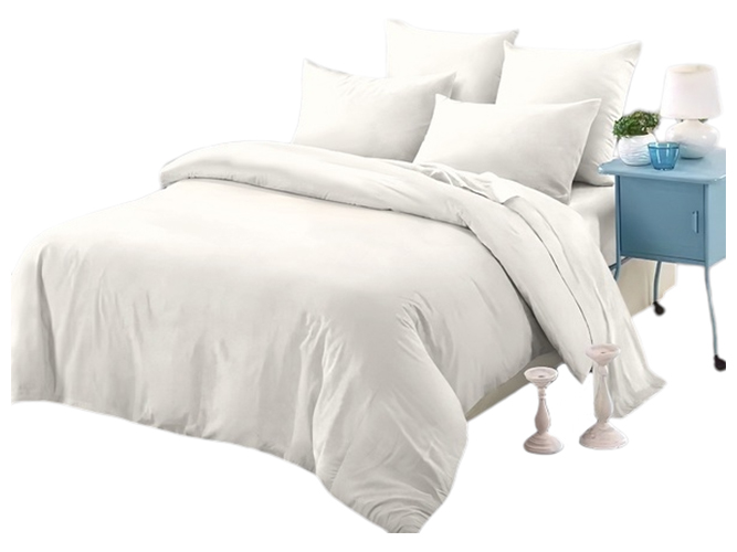Комплект постельного белья Soho Евро Lounge One White, 200х230см, 6900069989190