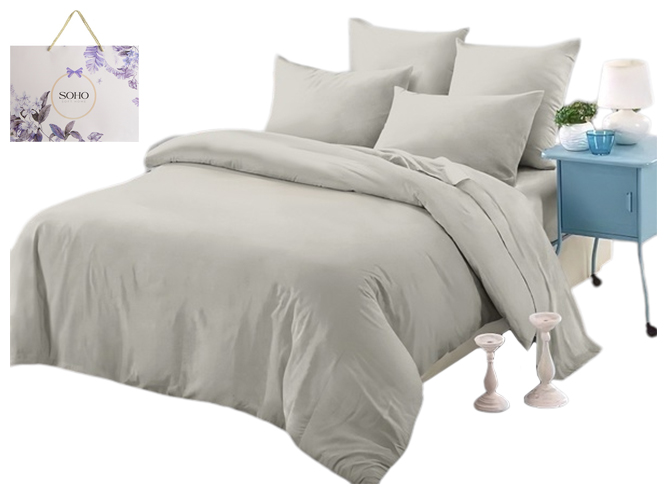 Комплект постельного белья Soho Евро Lounge One Beige, 200х230см, 6900069989251