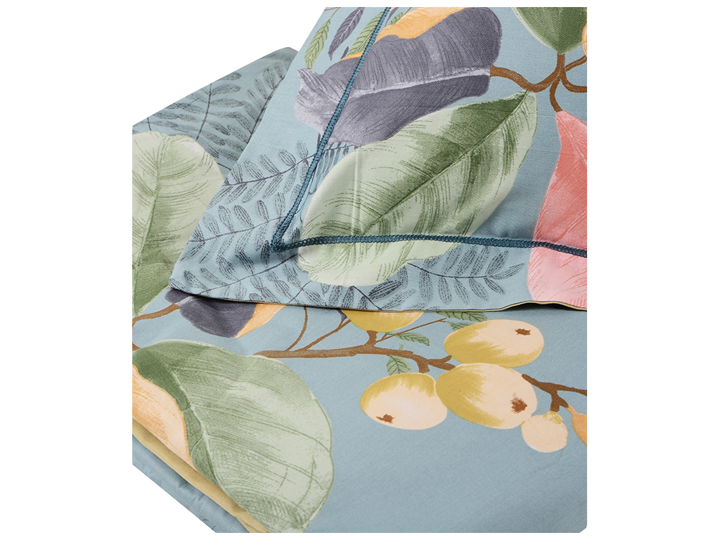 Комплект постільної білизни Soho Євро Elle, 200x230см, Floret Olive, 6900069991759