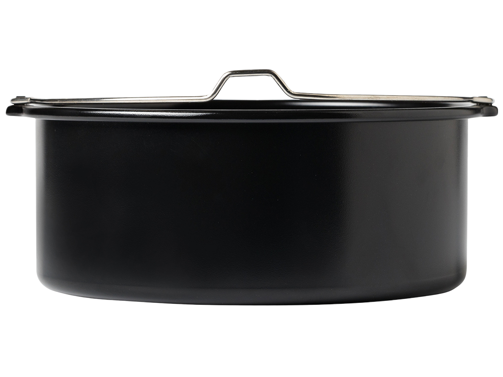 Форма для аэрогриля Pyrex AirFryer, углеродистая сталь, 1,6л, 20×19×7,5см, цвет черный