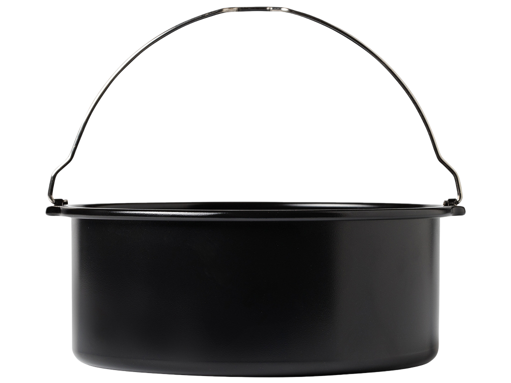 Форма для аэрогриля Pyrex AirFryer, углеродистая сталь, 1,6л, 20×19×7,5см, цвет черный