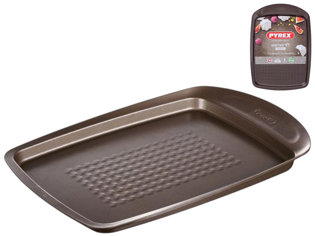 Форма для выпечки Pyrex Asimetria, углеродистая сталь, антипригарное покрытие, 33×25см