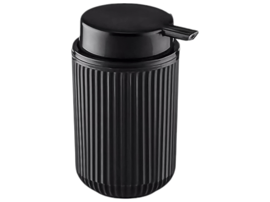 Дозатор для мила Idea Home AYS1SS Black, з набору 72151, 8690070778446