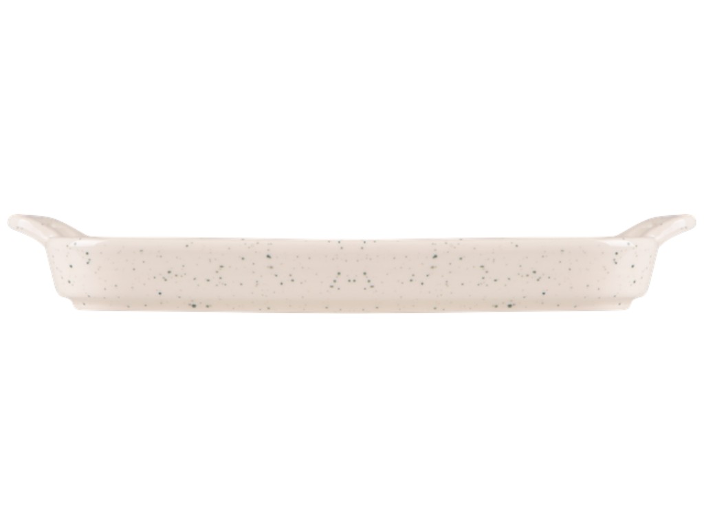 Форма для запекания Led Spotted, прямоугольная, фарфор, 24,5×14×3см, цвет бежевый