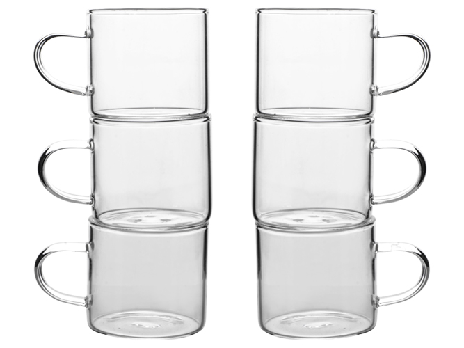 Набір чашок LED DRIP CLEAR, 70мл (ціна за набір 6шт) 6900069907576