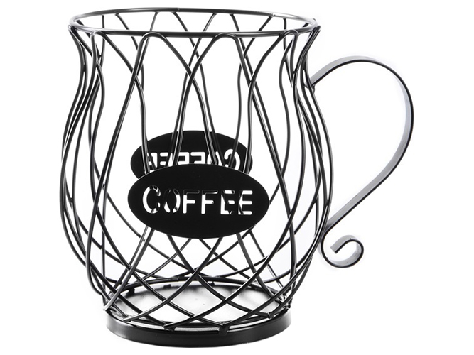 Ваза для фруктов Viva Lacy Mug Black, 18x14x9,5см, 6900069839419