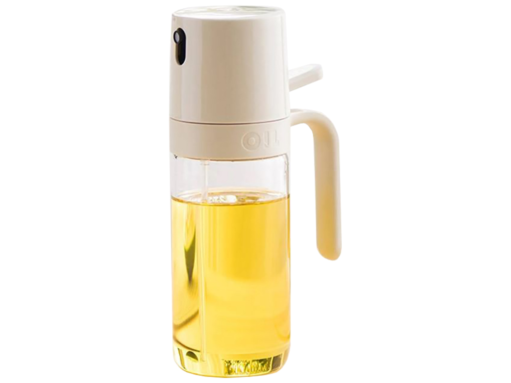Бутылка для масла Viva Oil Spray Wh, с распылителем, 250мл, 6900069073448