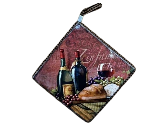 Підставка під гаряче Limited Edition Wine Time, квадратна, 17х17см, 6900069906203
