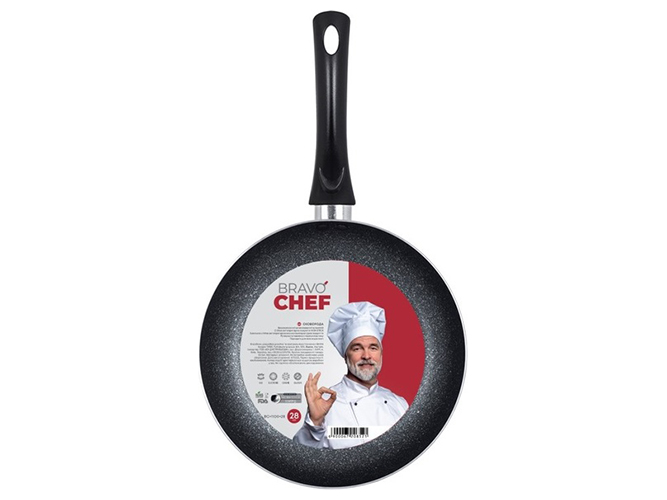 Сковорода Bravo Chef алюминий штамп, 6900067208521