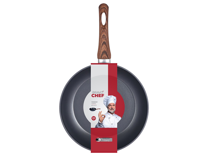 Сковорода класична Bravo Chef, 20см, 6900068155961