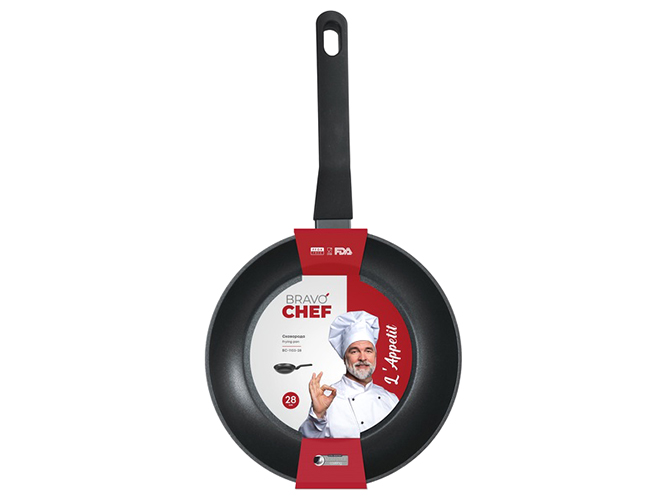 Сковорода Bravo Chef L`Appetit, 28см, 6900069093163