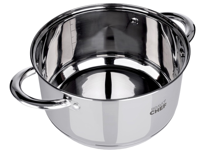 Каструля Bravo Chef, 16см, 1,9л, з кришкою, 6900067208675