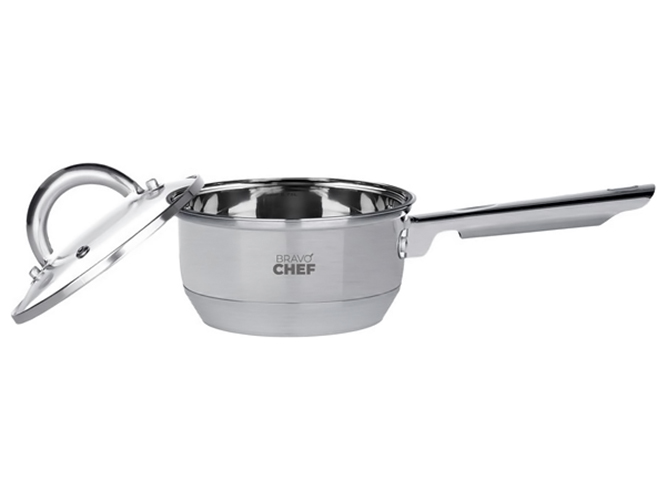 Ківш Bravo Chef, з кришкою, 14см, 1,15л, 6900067208729