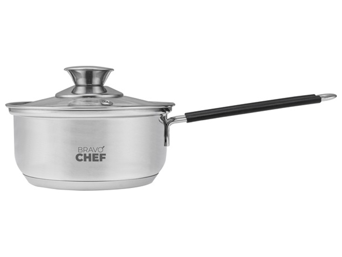 Ківш з кришкою Bravo Chef Safran, 14см, 1л, 6900069909501