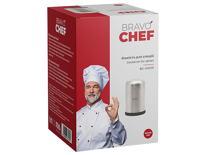 Емкость для специй Bravo Chef, 6900068679740