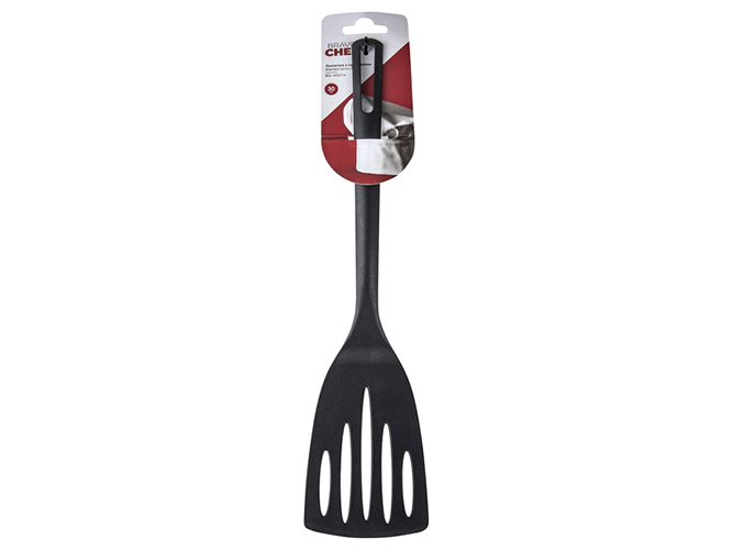 Лопатка с прорезями Bravo Chef, пластик, 6900068564138
