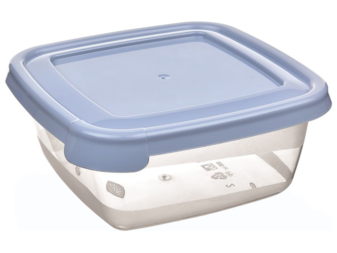 Контейнер пластиковый Bager Cook&Keep MIX, квадратный, 2,5л, 8650534833289