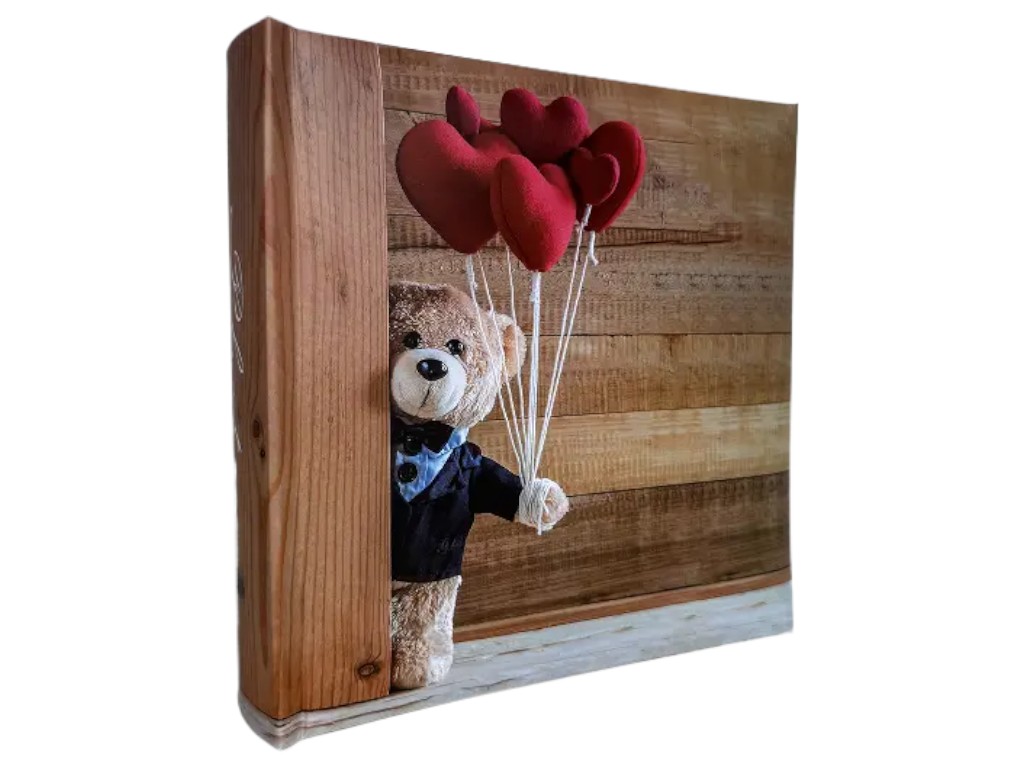 Фотоальбом EVG Bear Love, 200 фото, 10×15 см, палітурка книжкова