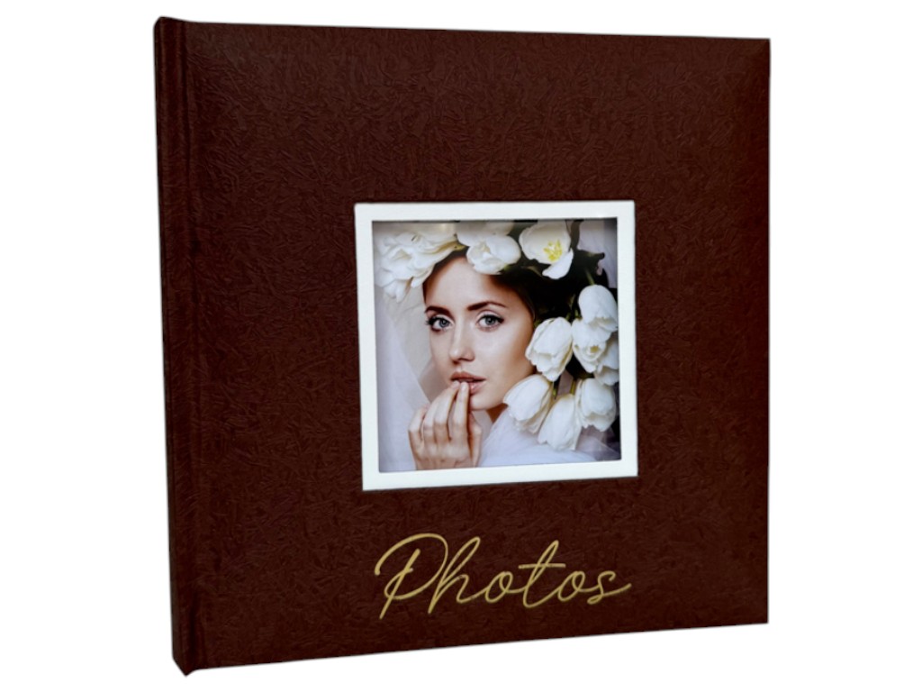 Фотоальбом EVG Photos Bronz, 200 фото, 10×15 см, палітурка книжкова