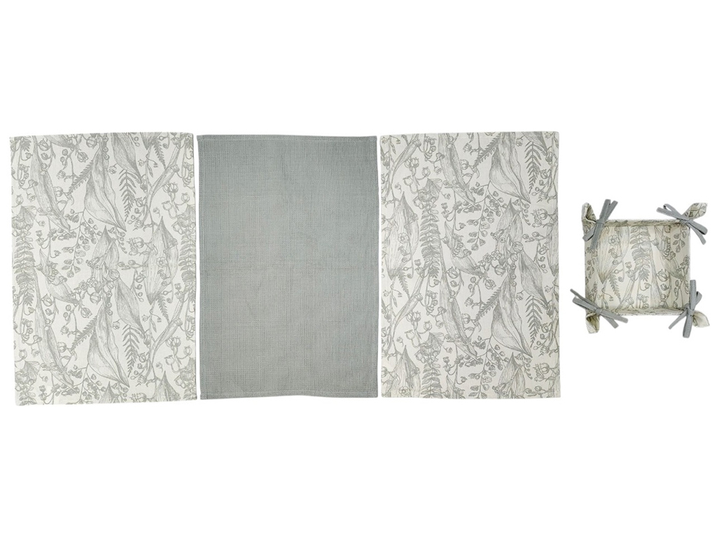 Набір рушників Soho Grey, 40х60см, бавовна 100% (ціна за набір 3шт) 8900070543075