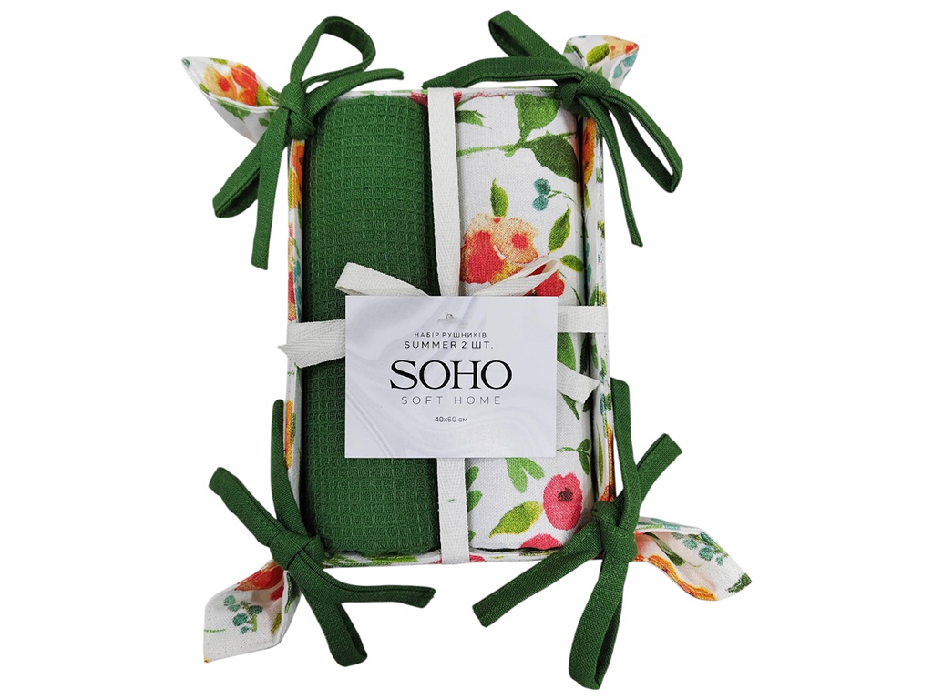 Набор полотенец Soho Summer, 40х60см, хлопок 100% (цена за набор 2шт) 8900070537463