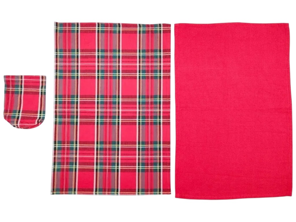 Набор полотенец Soho Sell Red, хлопок, 40×60см, цвет красный, 2шт
