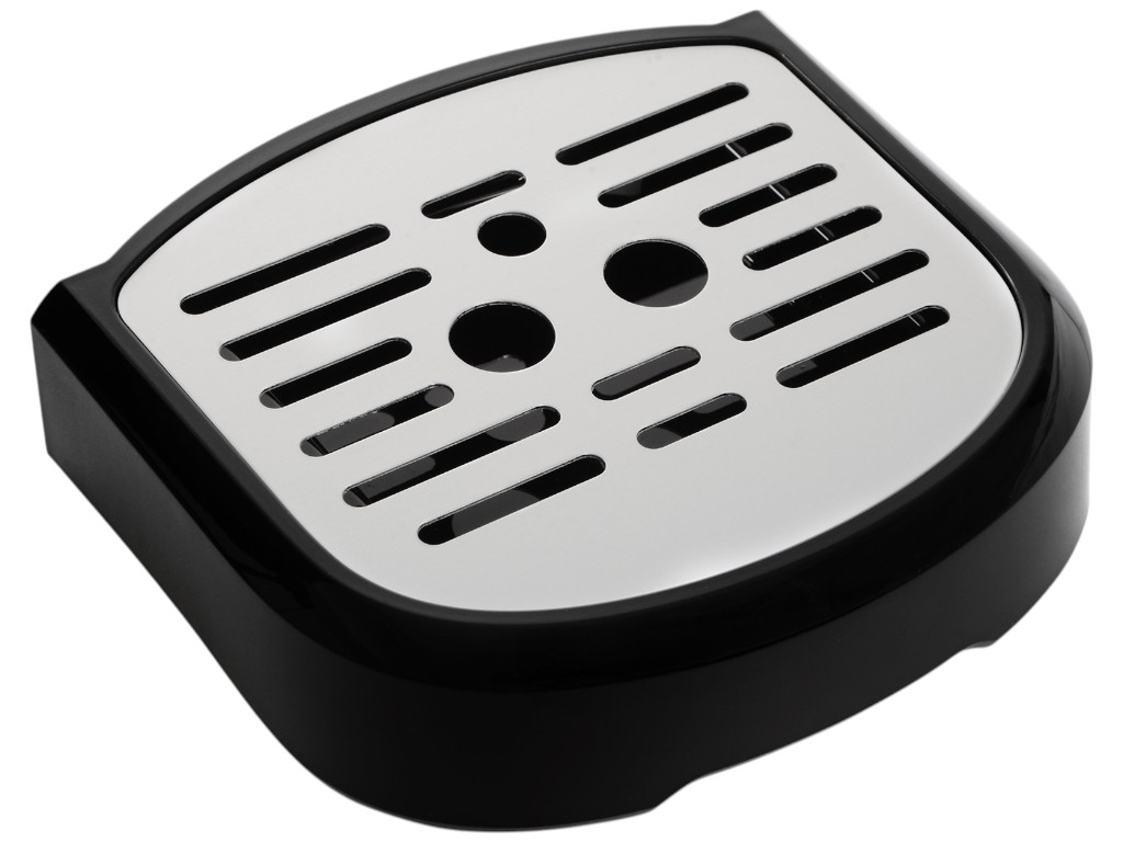 Кофеварка эспрессо Ergo, рожковая, для молотого кофе, мерная ложка-темпер, 1,2л, цвет черный