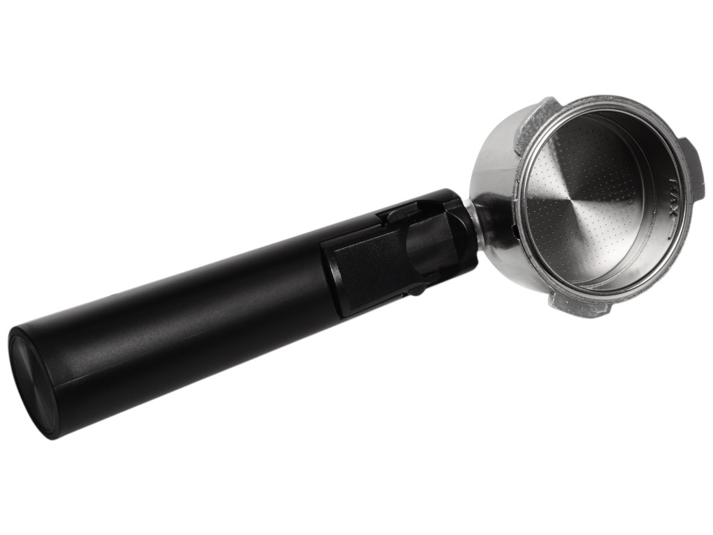 Кофеварка эспрессо Ergo, рожковая, для молотого кофе, мерная ложка-темпер, 1,2л, цвет черный