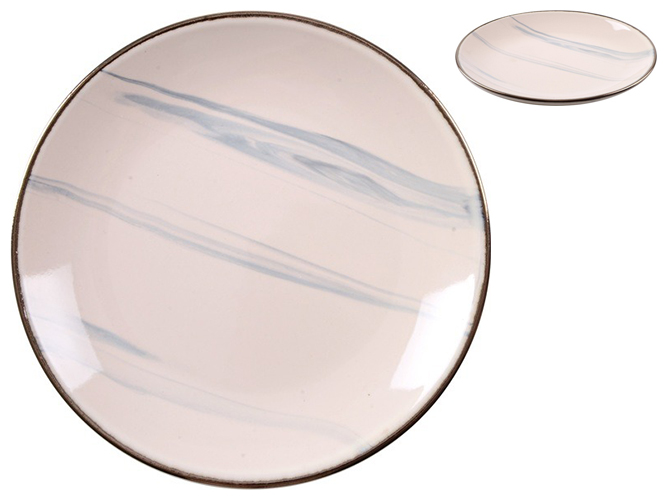 Тарілка обідня Limited Edition Marble, 26,5см, 6900069376754