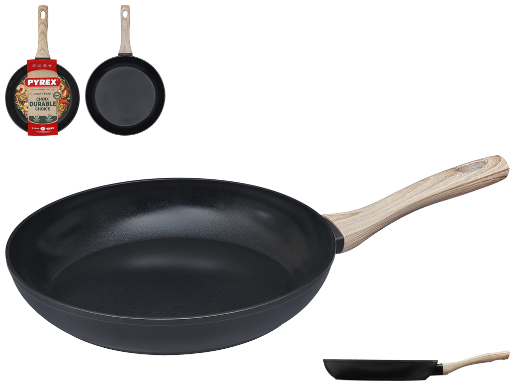 Сковорода Pyrex Cook&Care, индукция, без крышки, 24см, 3426470298292